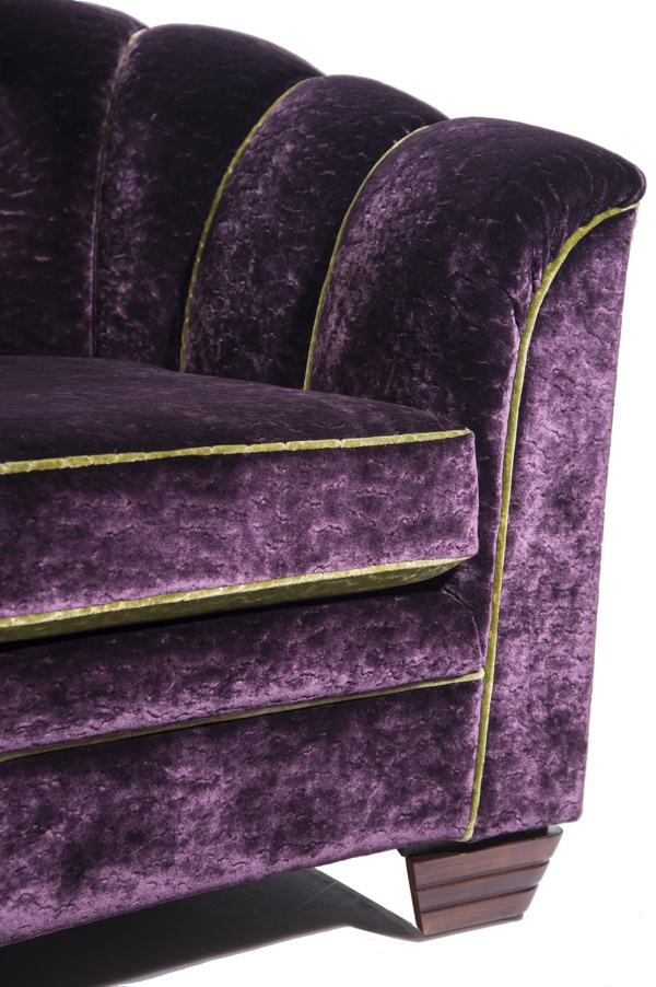 Thinking purple? Add life and texture by choosing velvet upholstery fabrics Thinking purple? Add life and texture by choosing velvet upholstery fabrics